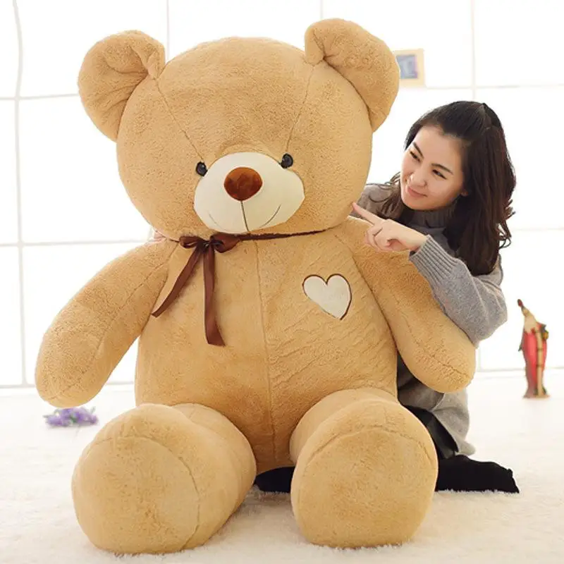 ours en peluche 1m60