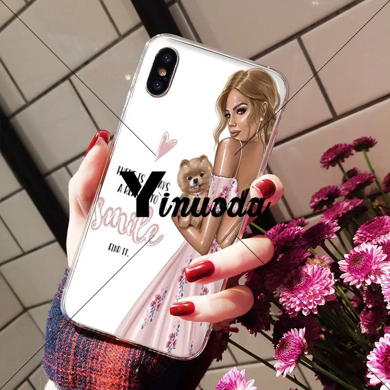 VOGUE Christmas Princess Girl Female boss coffee Phone Case