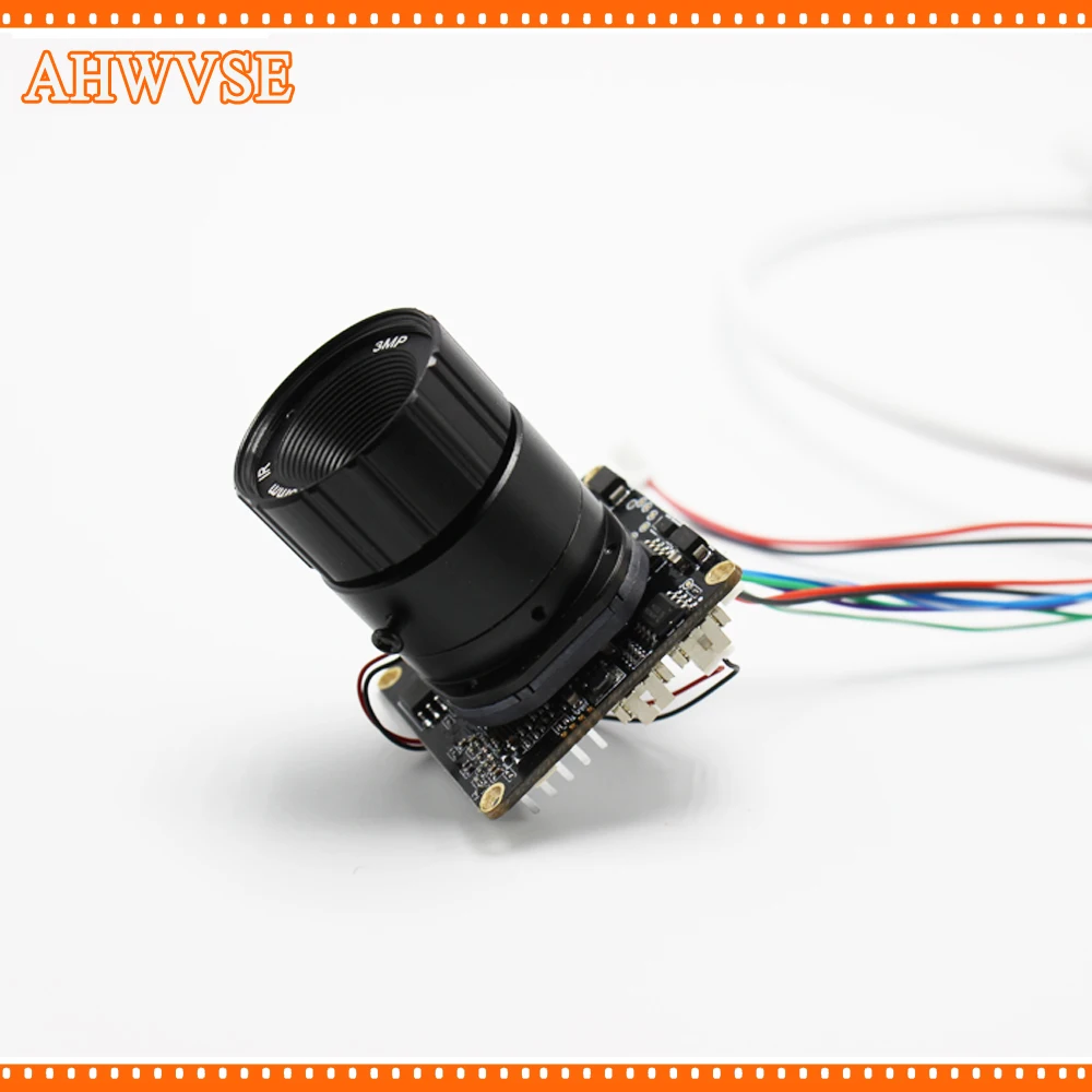 

DIY IP camera HD 1080P IP Camera with 16mm CS Lens 720P 2MP Security Camera with IRCUT ONVIF CCTV Camera Module Board RJ45 Cable