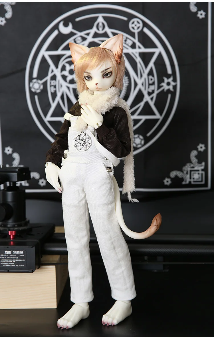 OUNEEIFS Oskar Creature Claw Dearmine 1/4 bjd sd полимерные фигурки модель тела человек куклы глаза высокое качество игрушки кошка макияж