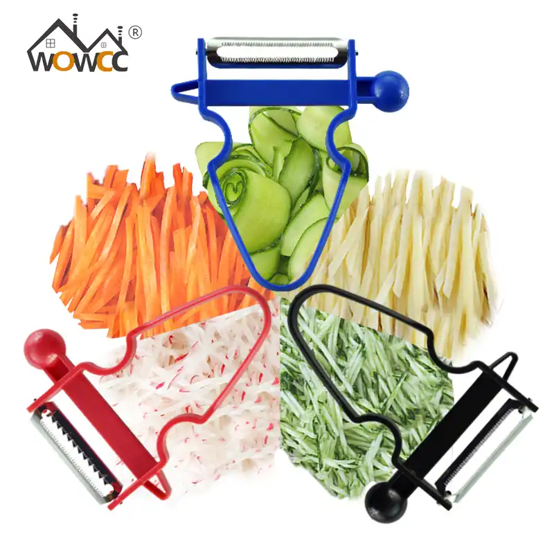 3pcs//set Magic Schäler Set Trio Peeler Slicer Shredder Julienne Obst Cutter Tool