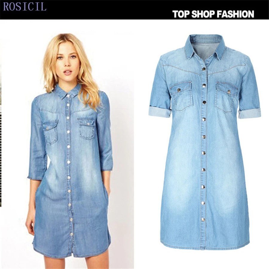 vestido jeans aliexpress