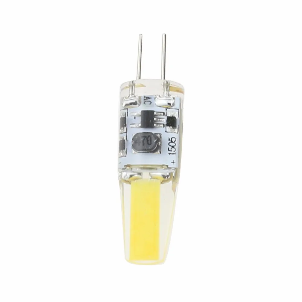 С регулируемой яркостью мини G4 COB светильник 3 Вт 6 AC/DC 12V 3014 SMD силиконовый чехол с