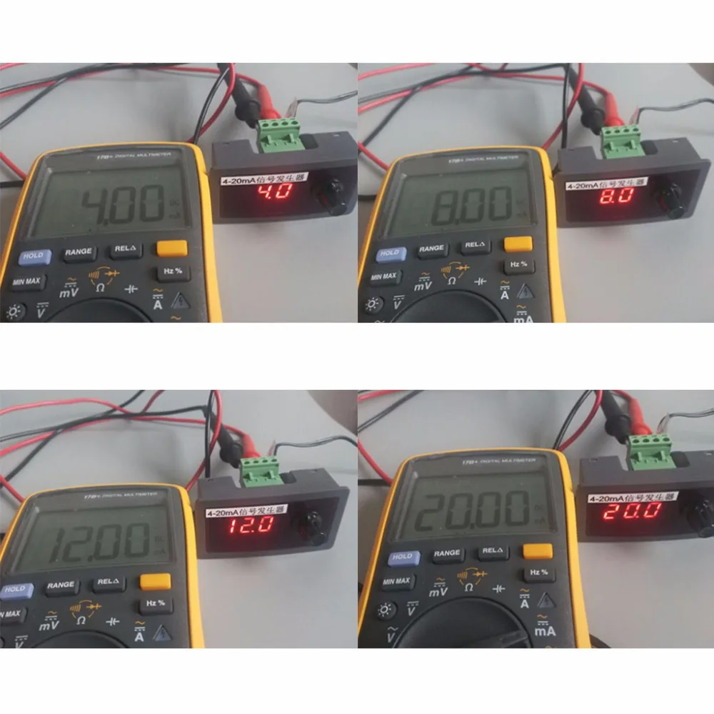DC 12V 24V 4 20mA генератор сигналов постоянного тока 0.01mA функциональный Mu