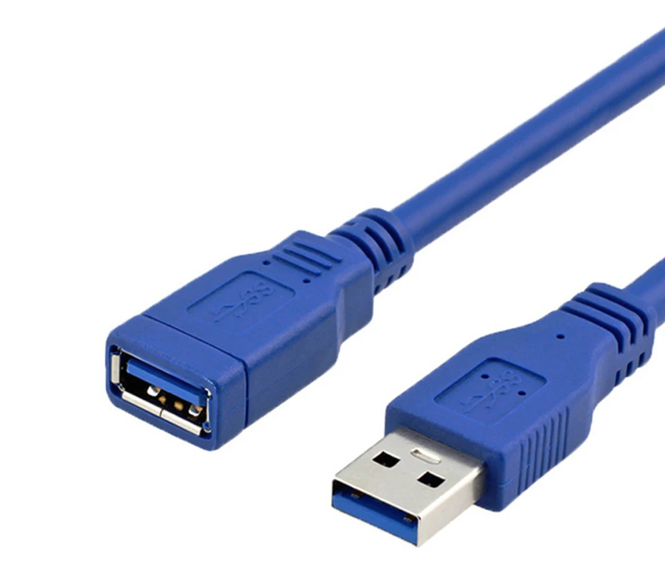 USB кабель-удлинитель USB 3,0 высокое Скорость кабели для смарт-ТВ PS4 ноутбук Xbox компьютер Мужской к женскому удлинитель Кабель для передачи данных