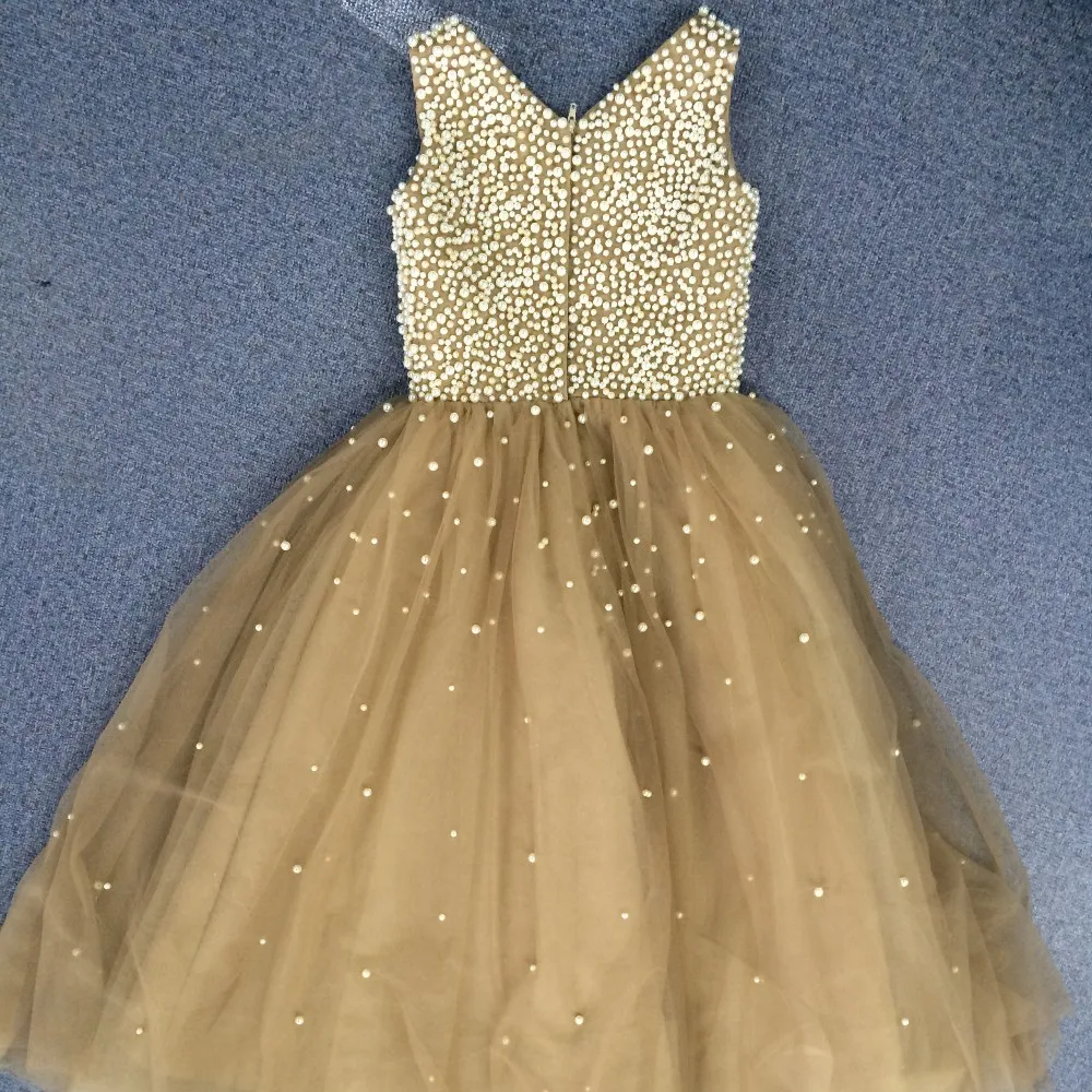 Настоящее Роскошное винтажное длинное вечернее платье с кристаллами и жемчугом на лифе для девочек vestido de festa Longo, низкая цена, Новые Платья