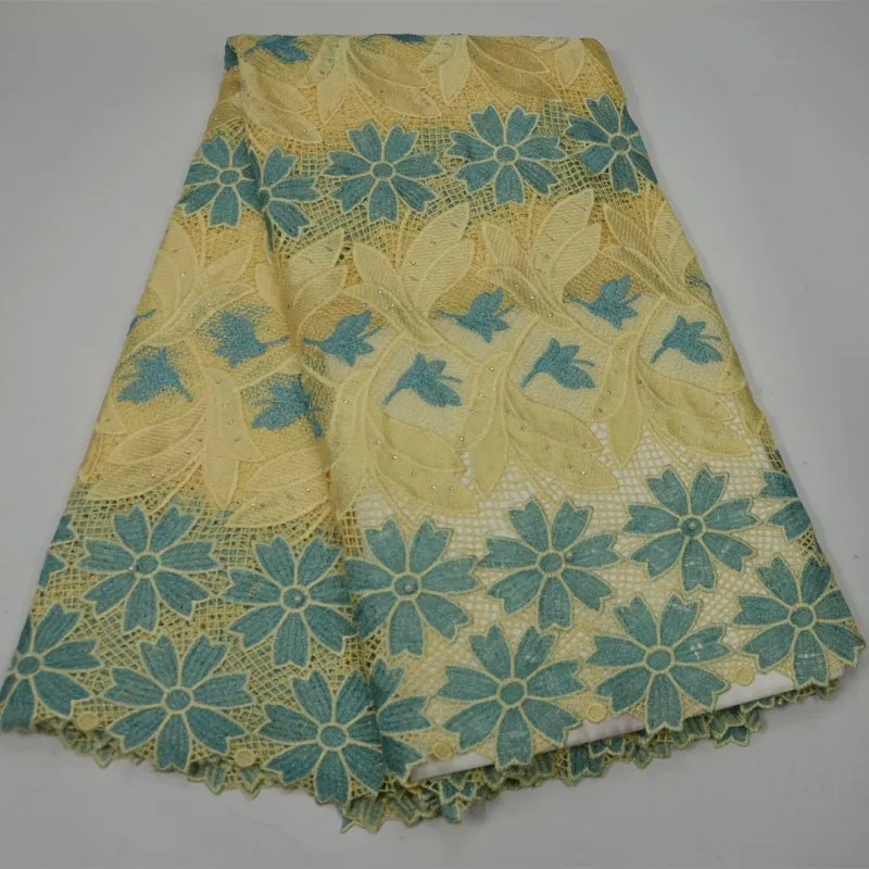 

African Cord Lace Fabric Hot Sell New Arrival African Cord Lace Guipure Lace Fabrics High Quality Free Shipping 30