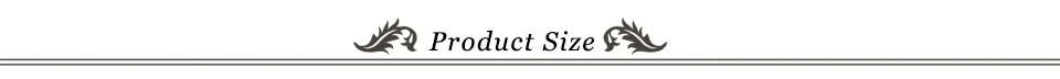 B.product size