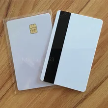 2000 шт. Hi-CO с магнитной полосой Композитный карты sle4442 микросхемой чипом микропроцессорные карты ПВХ пустая карта с чипом ic