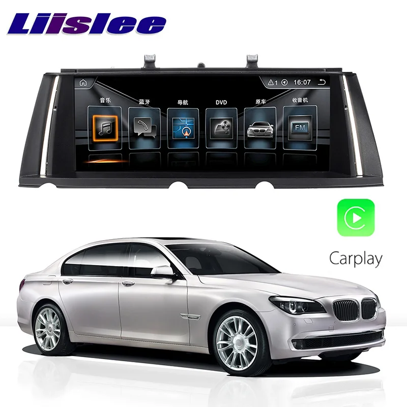 Perfect LiisLee Car Multimedia GPS Audio Hi-Fi Radio Stereo For BMW 7 Series F01 F02 F03 F04 Original CIC Style Navigation NAVI 0