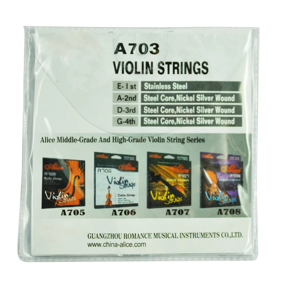 10X Wholesale New Practical Colorful Plastic Set of 4/4 Violin