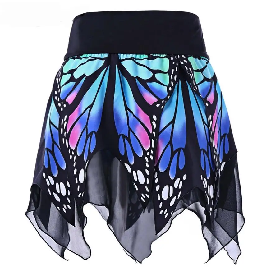 Women Butterfly Fashion Girls Sexy High Waist Uniform Pleated Skirt cheap sexy skirts high