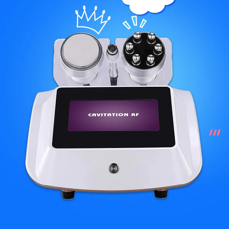 

3 in 1 Cavitation RF body slimming machine face RF skin tightening skin lifting weight loss Beauty Equipment