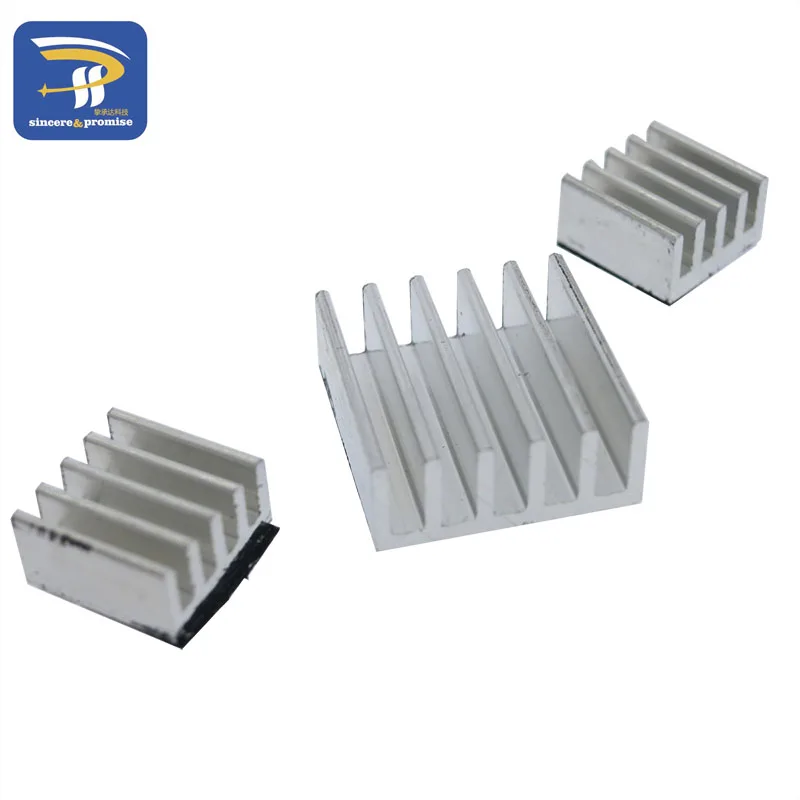 B+ 10SET Aluminum Heat Sink Copper Heatsink For Raspberry Pi 3 Model B Pi 2