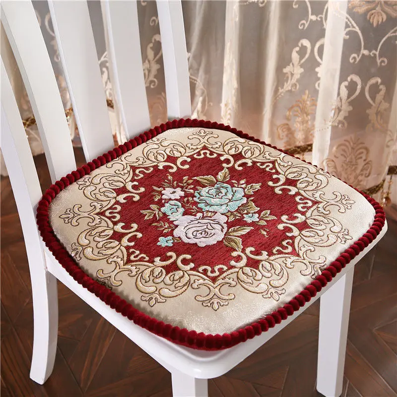 Хлопковая Подушка для стула в европейском стиле Coussin кухни подушка офисного с
