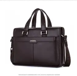 Роскошная оригинальная брендовая яловая мужская сумка-портфель мужская 100% Натуральная кожаные сумочки мужская кожаная сумка для ноутбука