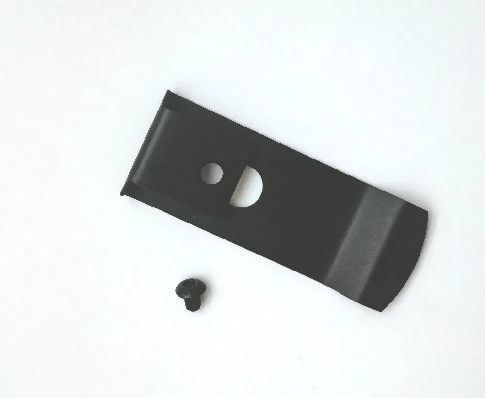 5 шт. 0,7"* 2,12"(20 мм* 54 мм) из нержавеющей стали металлический эластичный ремень кобура клипса для Kydex с винтами