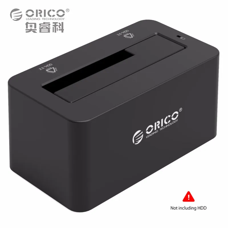 ORICO 6619US3 супер Скорость USB 3,0 HDD чехол для жесткого диска SATA док-станция для жесткого диска для 2,5 или 3,5 дюйма Жесткий диск SSD [8 ТБ Поддержка]