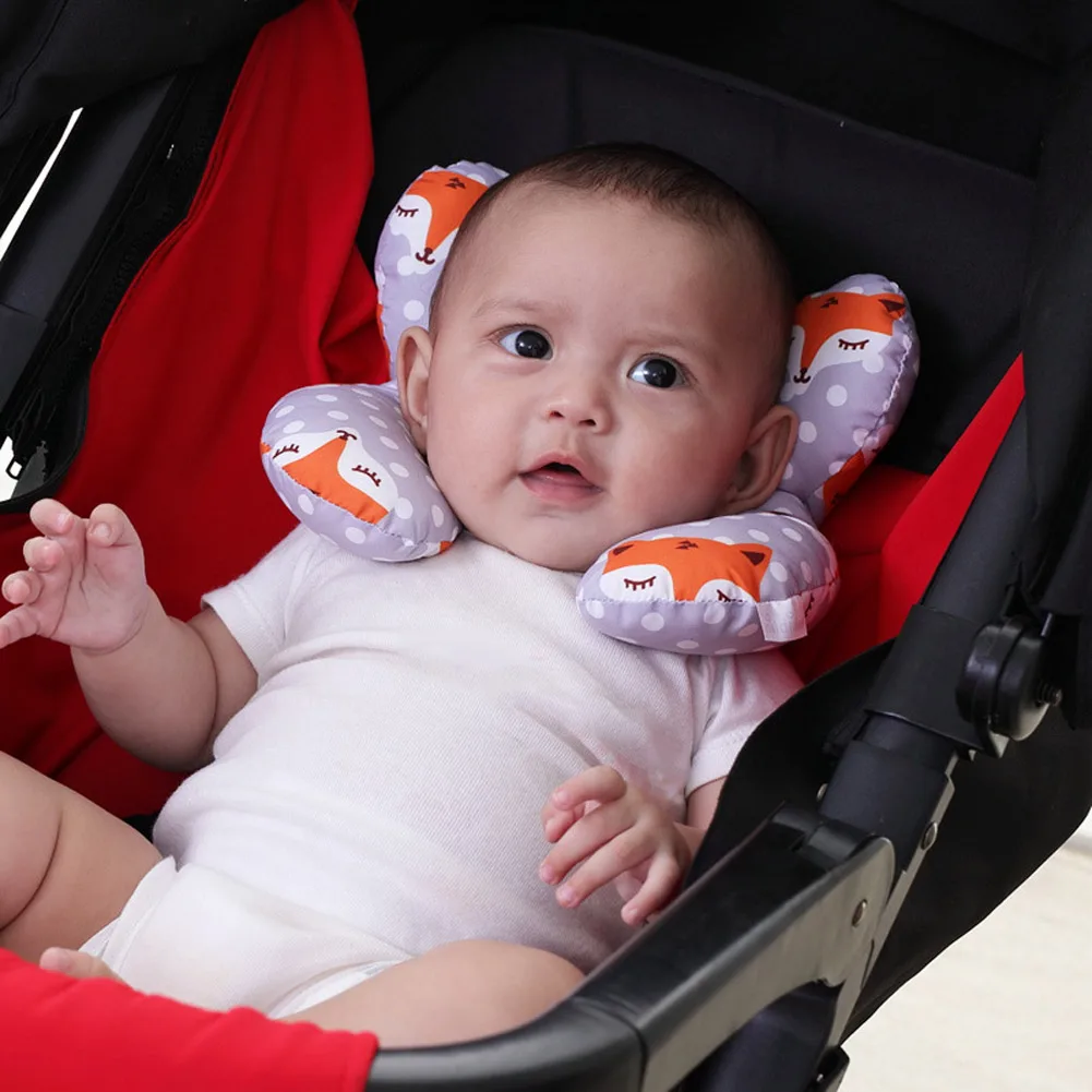 Baby Newborn Stroller Cushion Infant Sleeping Soft Pillow Safe Car Baby