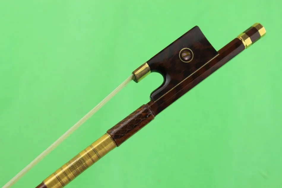 

Free Shipping, 1pc Professional New Top SNAKEWOOD Violin bow 4/4 full size