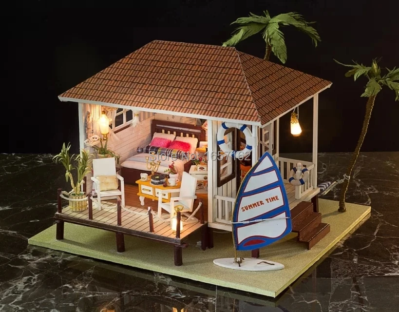 seaside villa dollhouse