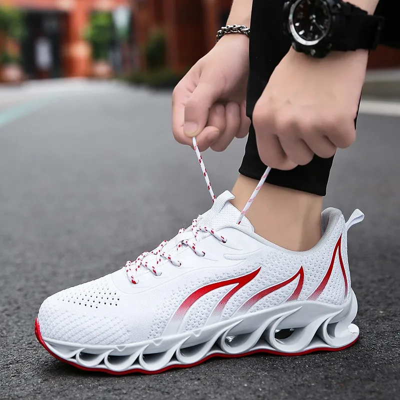  2020 Super Cool Breathable Running Shoes Men Sneakers Bounce Summer Outdoor Sport Shoes Professiona