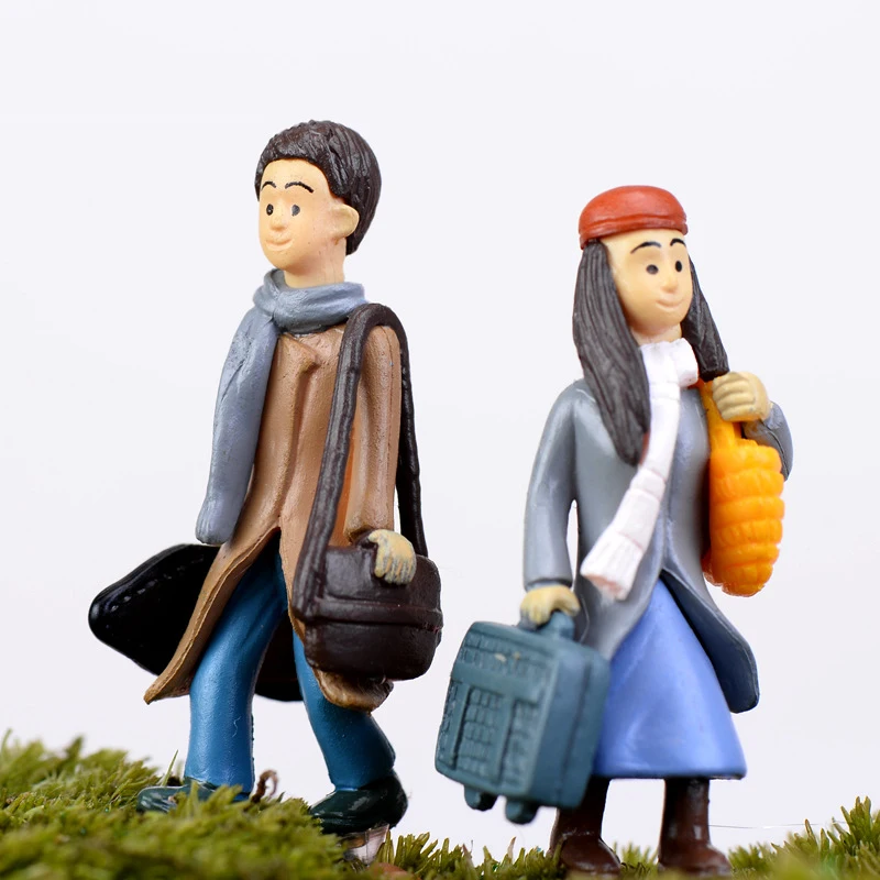 

Artificial Girl Boy Miniature Garden Home Houses Decoration Mini Craft Micro Landscaping Decor DIY Accessories