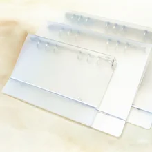 A5/A6/B5 прозрачное кольцо-Переплет еженедельник дневник записная книжка Обложка