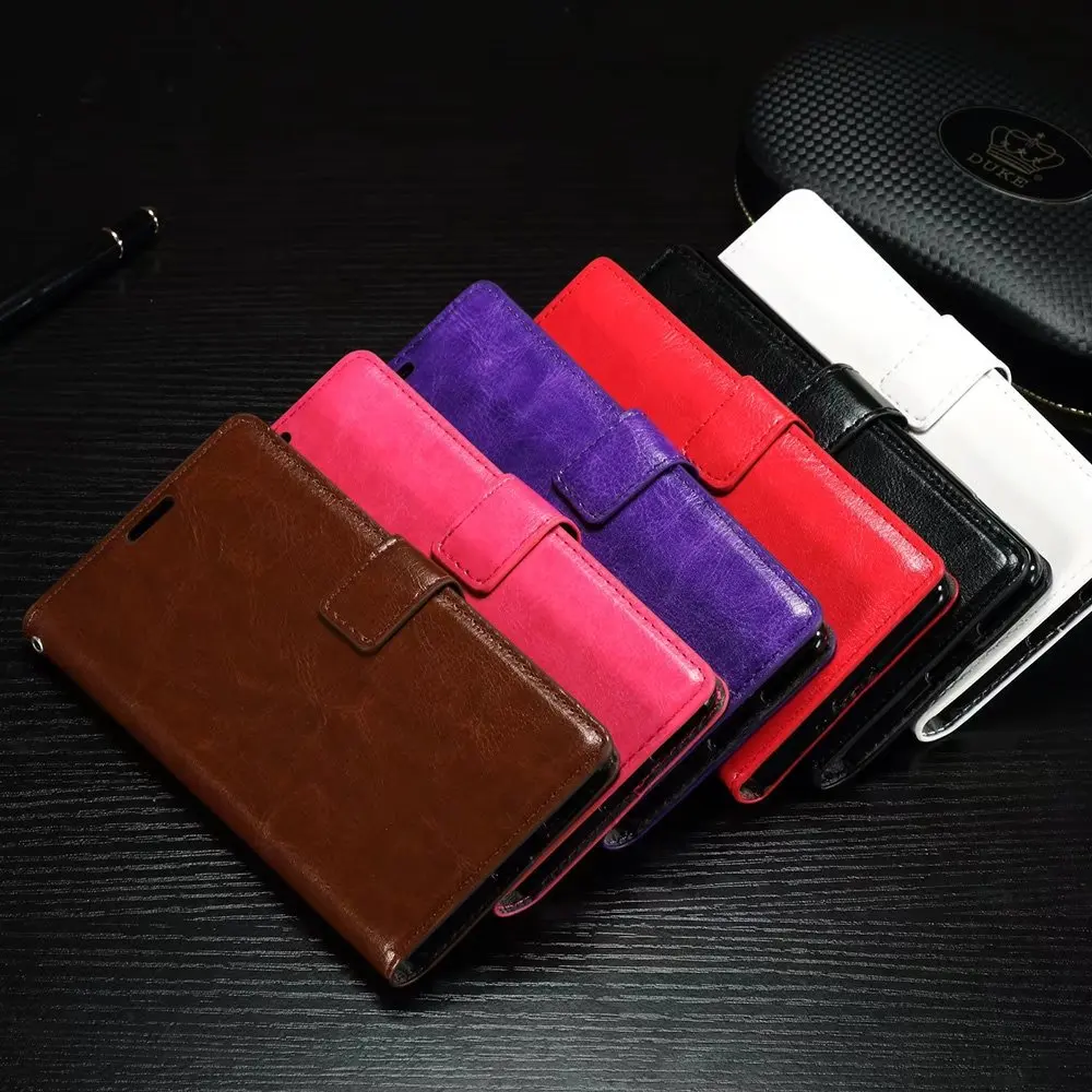 

Xperia XA1 Wallet Cases , For Sony Ericsson Phone Cover Stand Card Slots Protector Flip Case