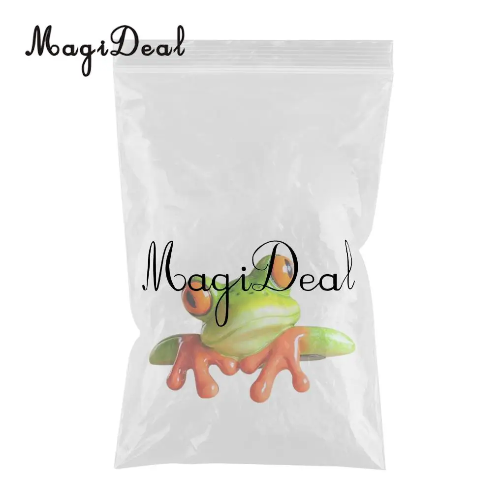 Funny 3D Craft Frog Decoration Miniatures Ornament Figurines, Garden Decor, Bonsai, Shelf, Desk, Car Dashboard, Computer