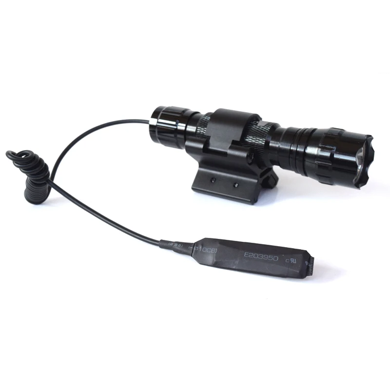 3800 Lumen 1 Mode XML T6 LED Hunting Flashlight 18650 Linterna T6 LED Torch Light lanterna + Strong Dual X Magnetic gun mount
