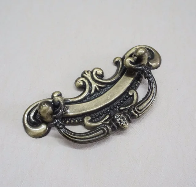 2 .5" 3.75" Vintage Style Drop Bail Dresser / Drawer Handles Pulls