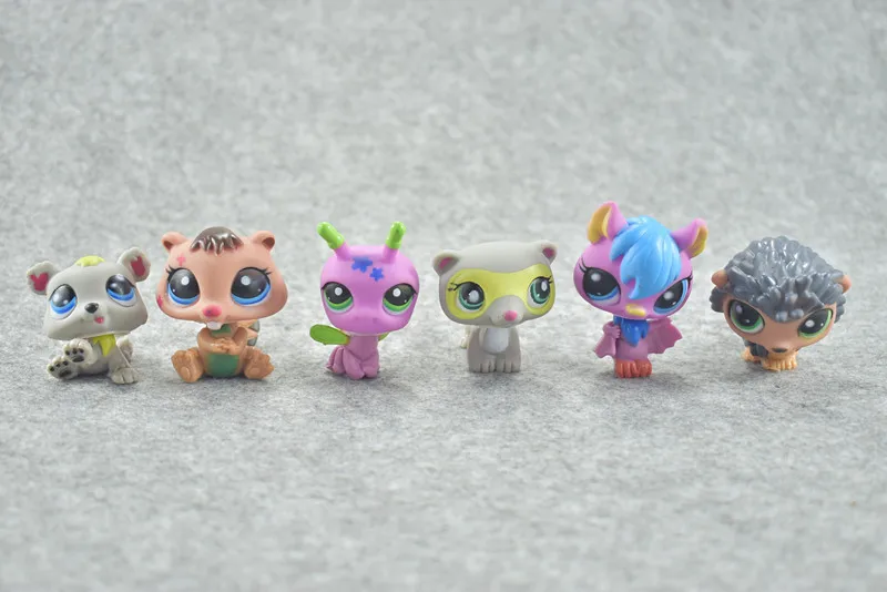 24 шт./компл. LP фигурки Pet Shop мини-игрушки Животные Одежда Для Собак Игрушечные Фигурки Модель игрушки для детей