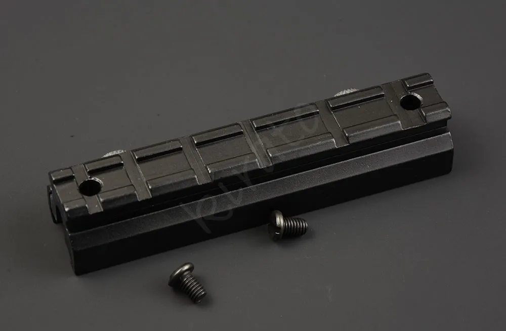 Алюминиевый сплав 20 мм Пикатинни винтовка Красный точечный прицел увеличивающий съемный Базовый адаптер M2955