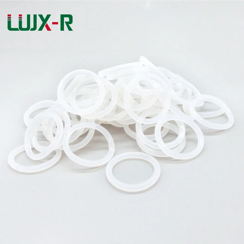 LUJX-R سميكة 2.4 ملليمتر يا خاتم ختم OD50/58/60/65/72/80/85 ملليمتر يا نوع خواتم ختم محددة يا الدائري غسالة السباكة سيليكون جوانات