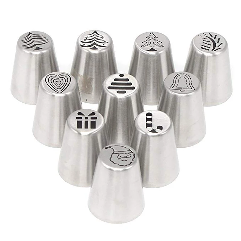 Christmas Style Pastry Nozzle Set3
