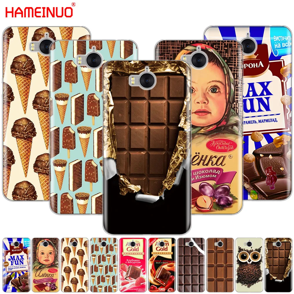 HAMEINUO alenka bar wonka чехол для сотового телефона с шоколадом huawei honor 3C 4X 4C 5C 5X 6 7 Y3 Y6 Y5 2 II