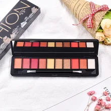 

Factory direct Hot eyeshadow palette Cosmetics 10 Colors shadow palette Matte Glitter Eyeshadow no flying MakeUp with