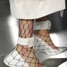 Сексуальные колготки с дырочками, черные женские колготки, чулки, чулки в сеточку, Клубные, вечерние, Чулочные изделия, женские чулки в сеточку