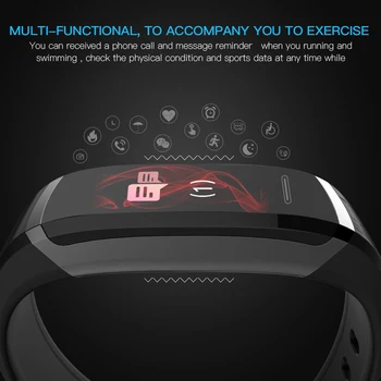 

best selling Smart Band Colorful Screen Smart Bracelet dynamic Real-time Heart Rate Monitor Sport waterproof smart wristwatch