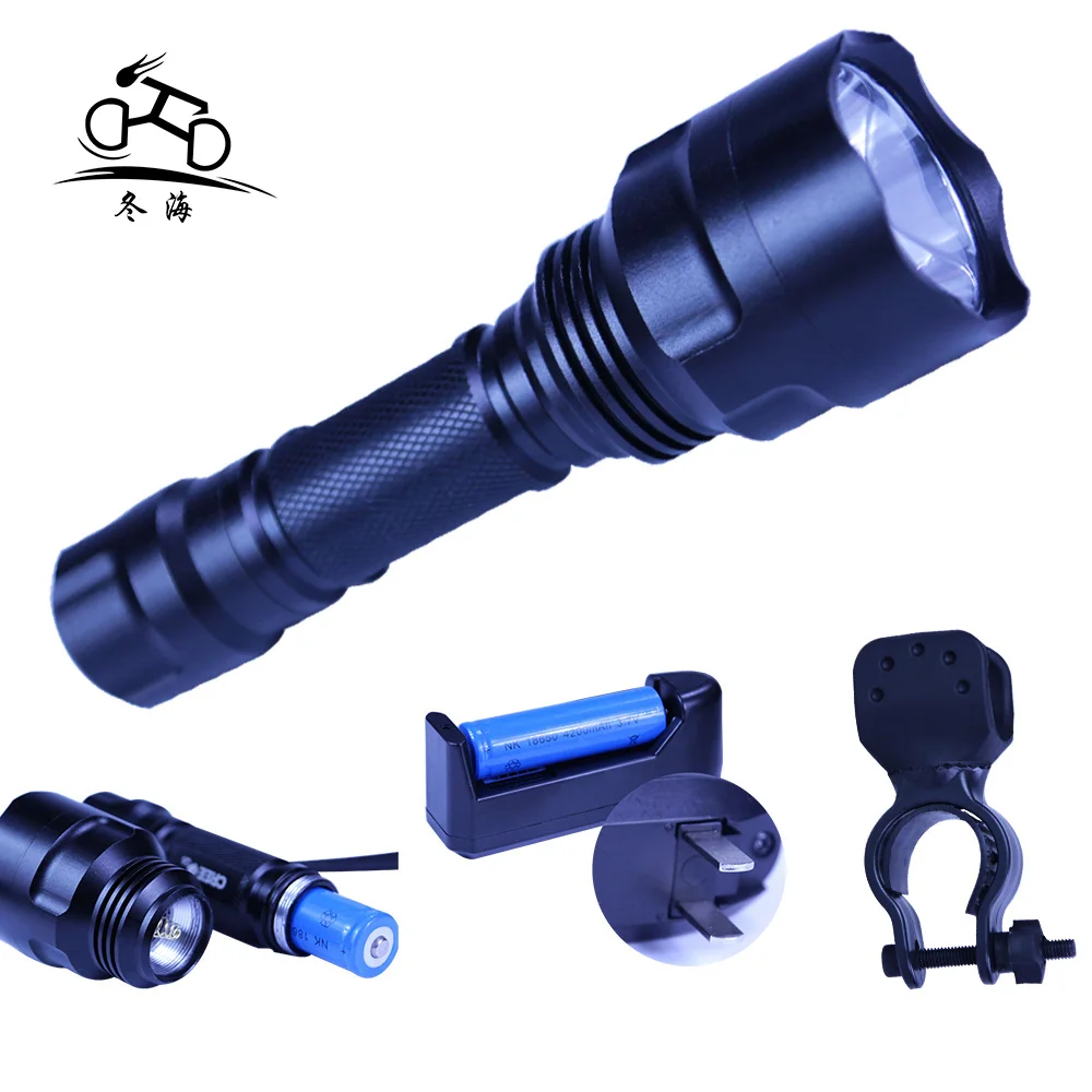 DONGHAI Universal Bike Torch Light Bicycle Light Front Head Light