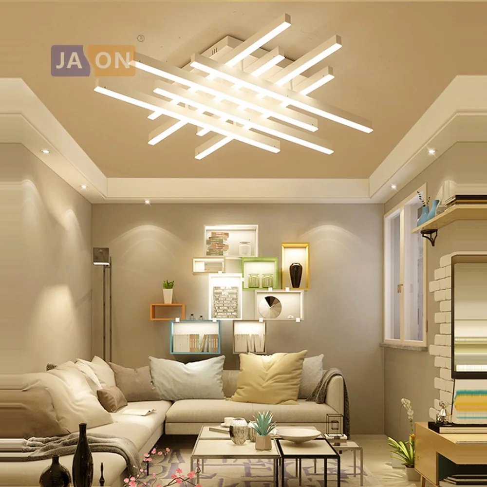 

LED Nordic Iron Acrylic Aluminum White Black LED Lamp.LED Light.Ceiling Lights.LED Ceiling Light. Ceiling Lamp For Bedroom
