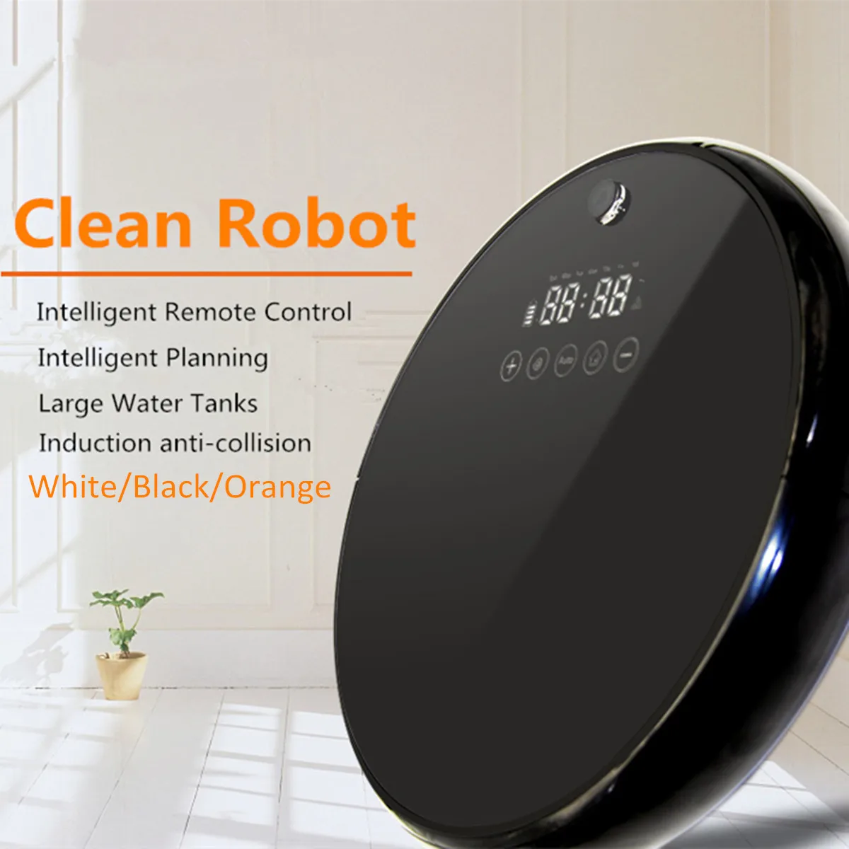 

Smart Sweeping Robot Dry Wet Sweeping Vacuum Cleaner Multifunctional Smart Floor Cleaner 3-In-1 Robot Rechargeable