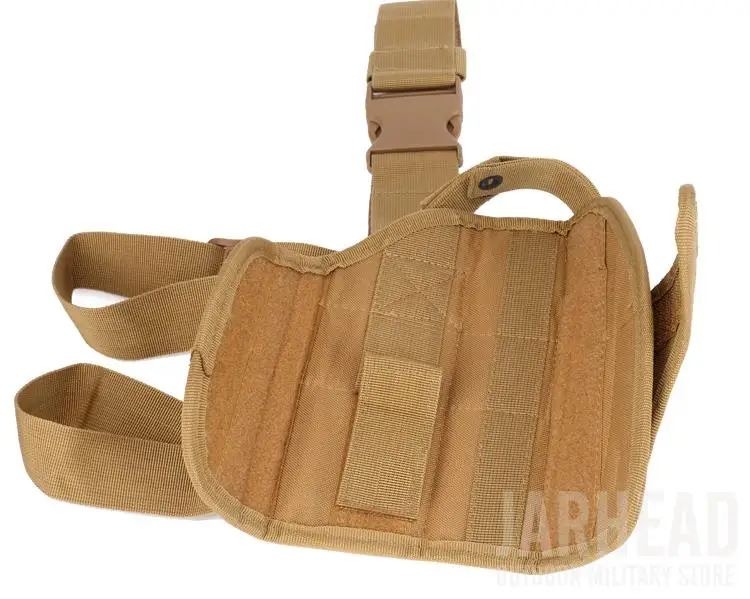 Militar do Exército Tactical Airsoft Nylon Bolsa Queda Perna Paintball Caça Universal Pistol Drop Leg Cintura Holster Bag 600d 14 Bolsa Queda Perna Paintball Caça Universal Pistol Drop Leg Cintura Holster Bag