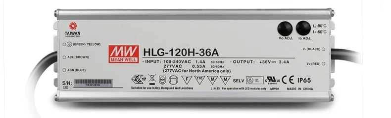 120 w Светодиодная лампа уличного освещения Ip65 Ac 90-305 v Dc127-431v Средняя мощность Cree чипы Цвет Температура адаптируемые под требования заказчика