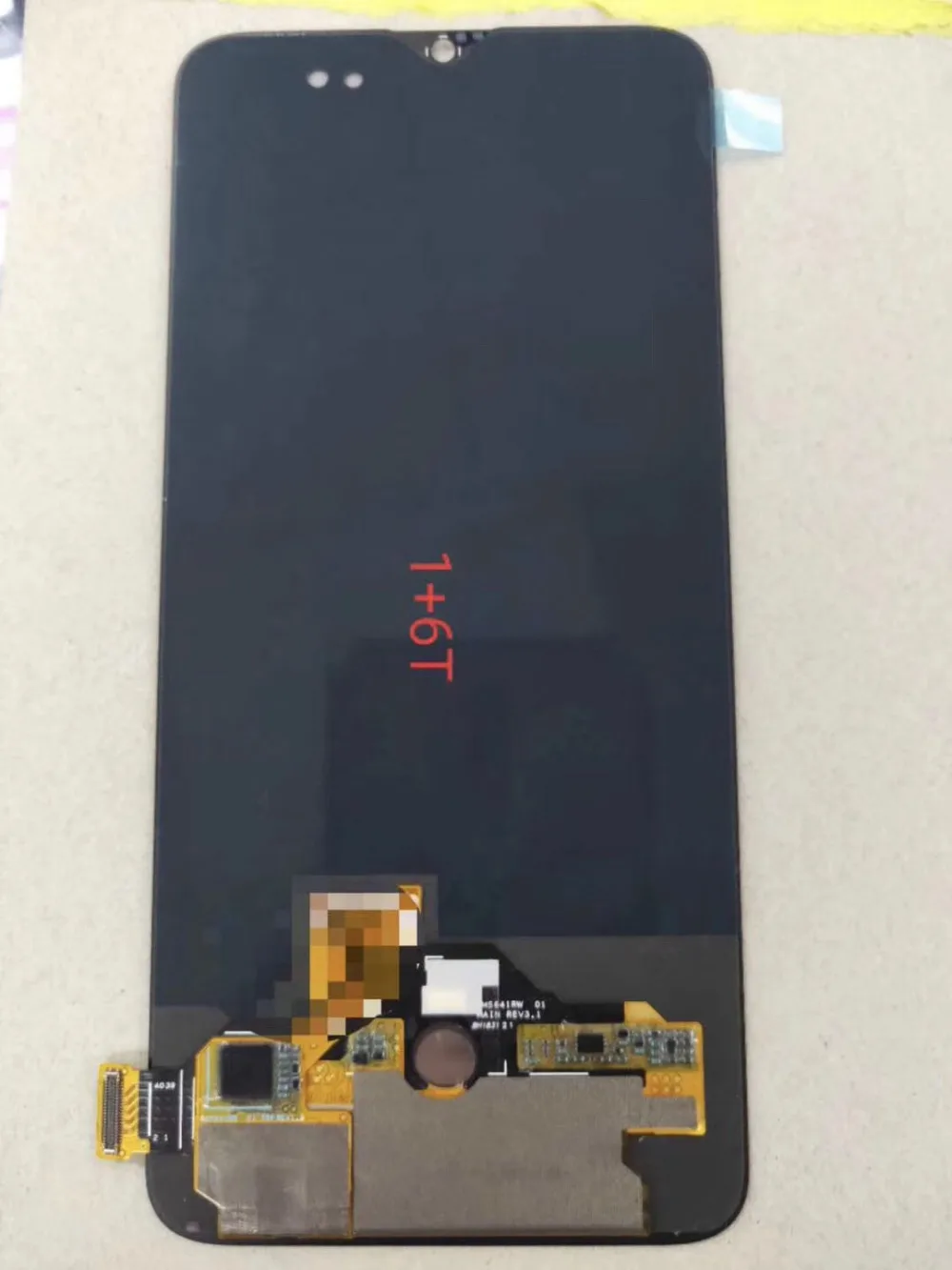 

100% AMOLED Original 6.41''Oneplus 6T LCD Display Screen Touch Panel Assembly One plus 6T LCD Display Digitizer Display+Frame