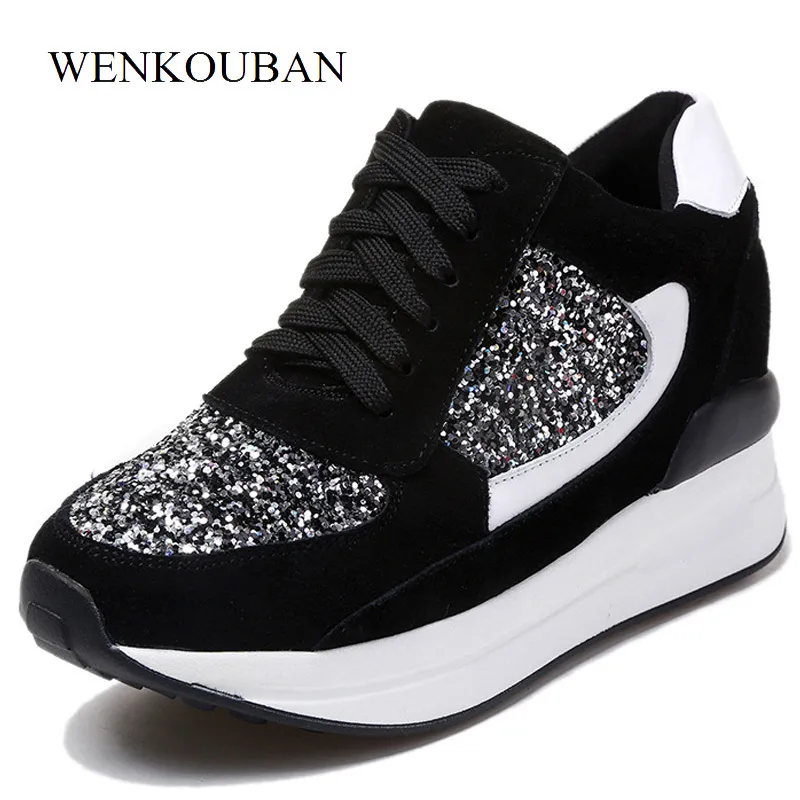 

Silver Shoes Women Platform Sneakers Creepers Summer High Platform Sneakers Women Trainers Ladies Casual Shoes Zapatos Mujer