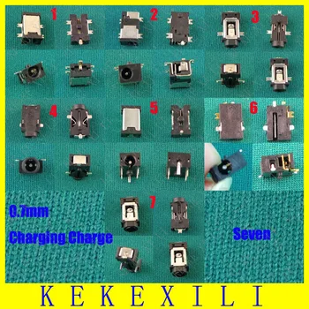 

Free Shipping, 7 Models /70pcs Power DC Jack Connector, Socket for Laptop Netbook Tablet Pad