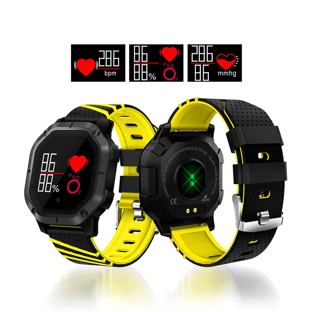 COLMI K5 Smart Watch Bluetooth Sports Wristband Heart Rate Blood Pressure Monitor IP68 Waterproof Clock For Android IOS Phone