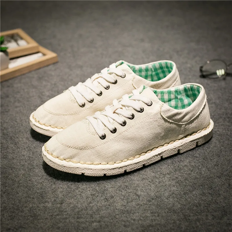linen shoes men's